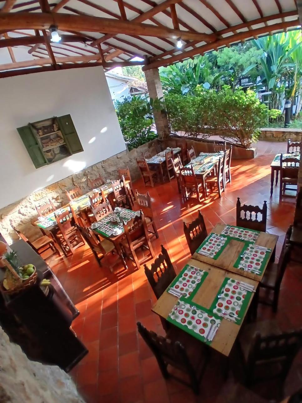 Hotel Mision Santa Barbara Rnt 4799 Barichara Exterior foto