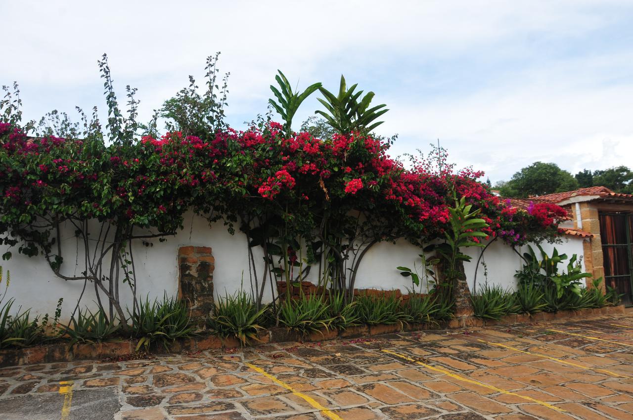 Hotel Mision Santa Barbara Rnt 4799 Barichara Exterior foto